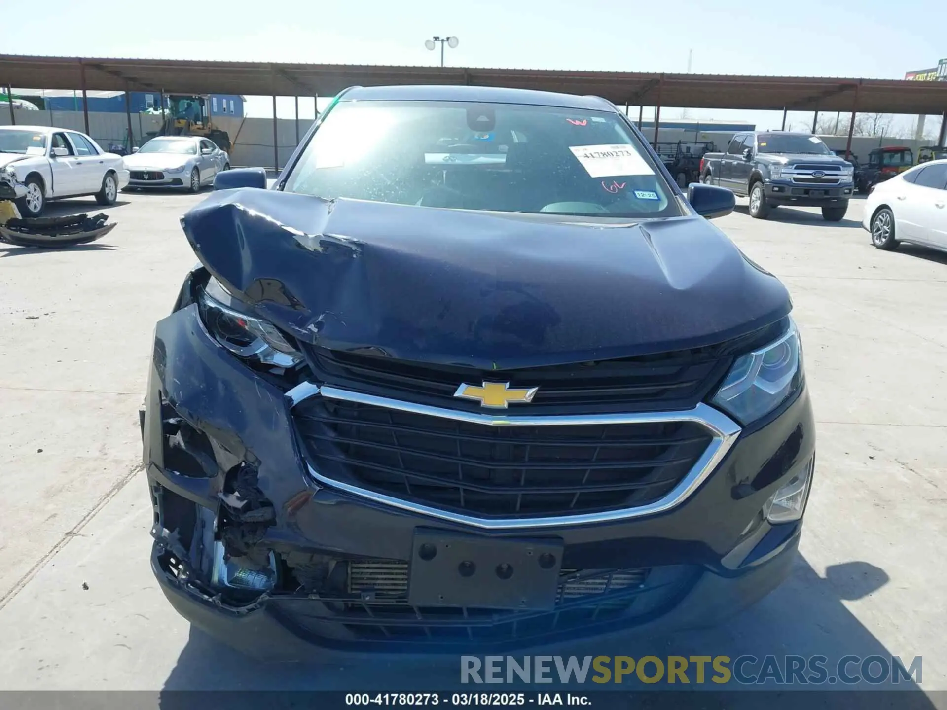 13 Фотография поврежденного автомобиля 3GNAXKEV0LS583500 CHEVROLET EQUINOX 2020
