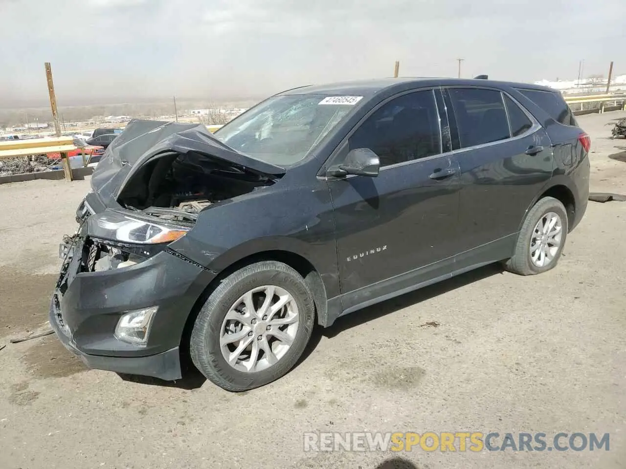 1 Фотография поврежденного автомобиля 3GNAXKEV0LS583867 CHEVROLET EQUINOX 2020