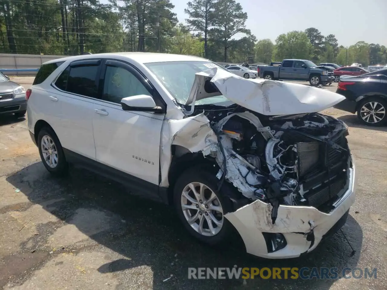4 Photograph of a damaged car 3GNAXKEV1LL277531 CHEVROLET EQUINOX 2020