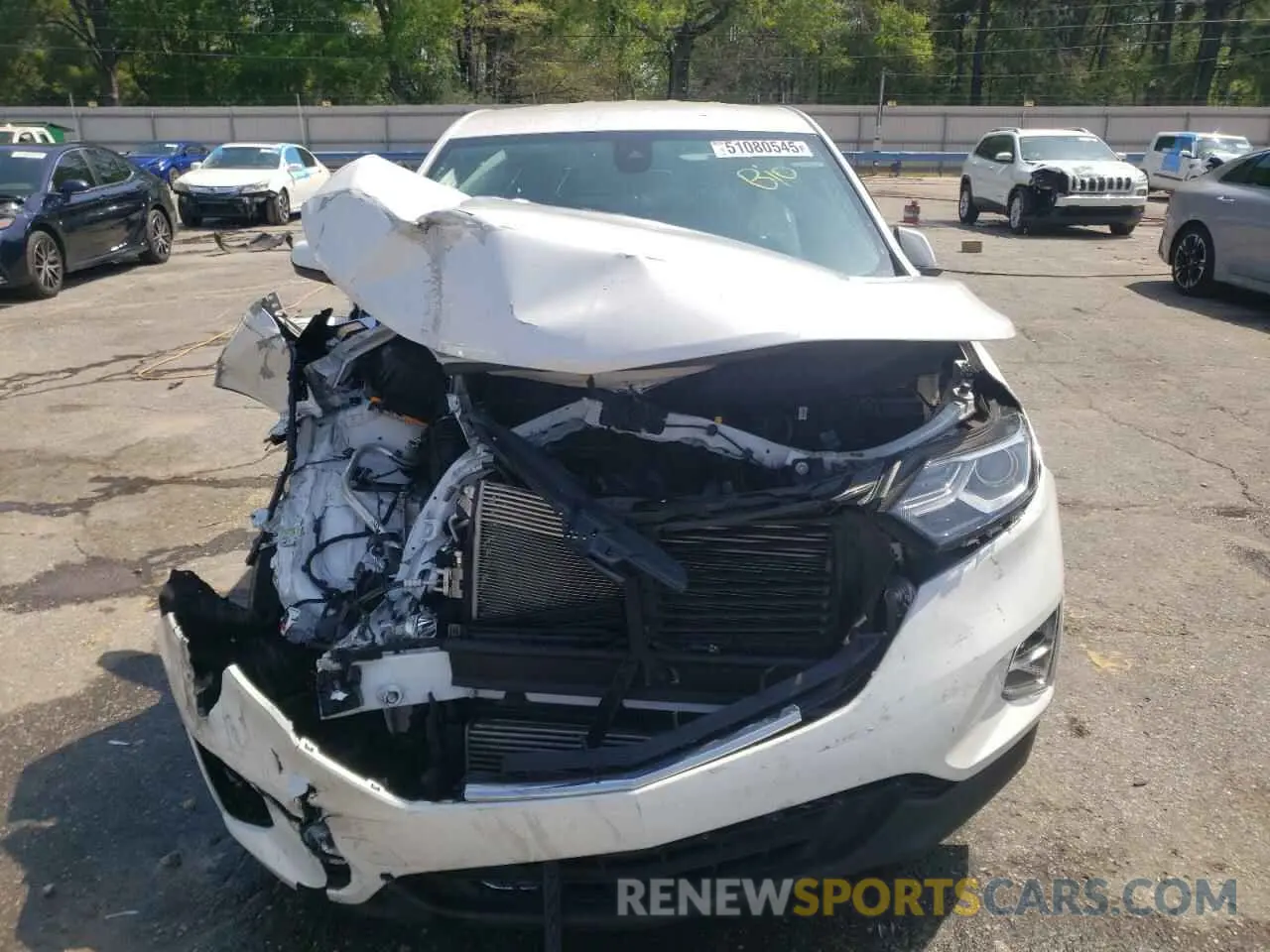 5 Photograph of a damaged car 3GNAXKEV1LL277531 CHEVROLET EQUINOX 2020