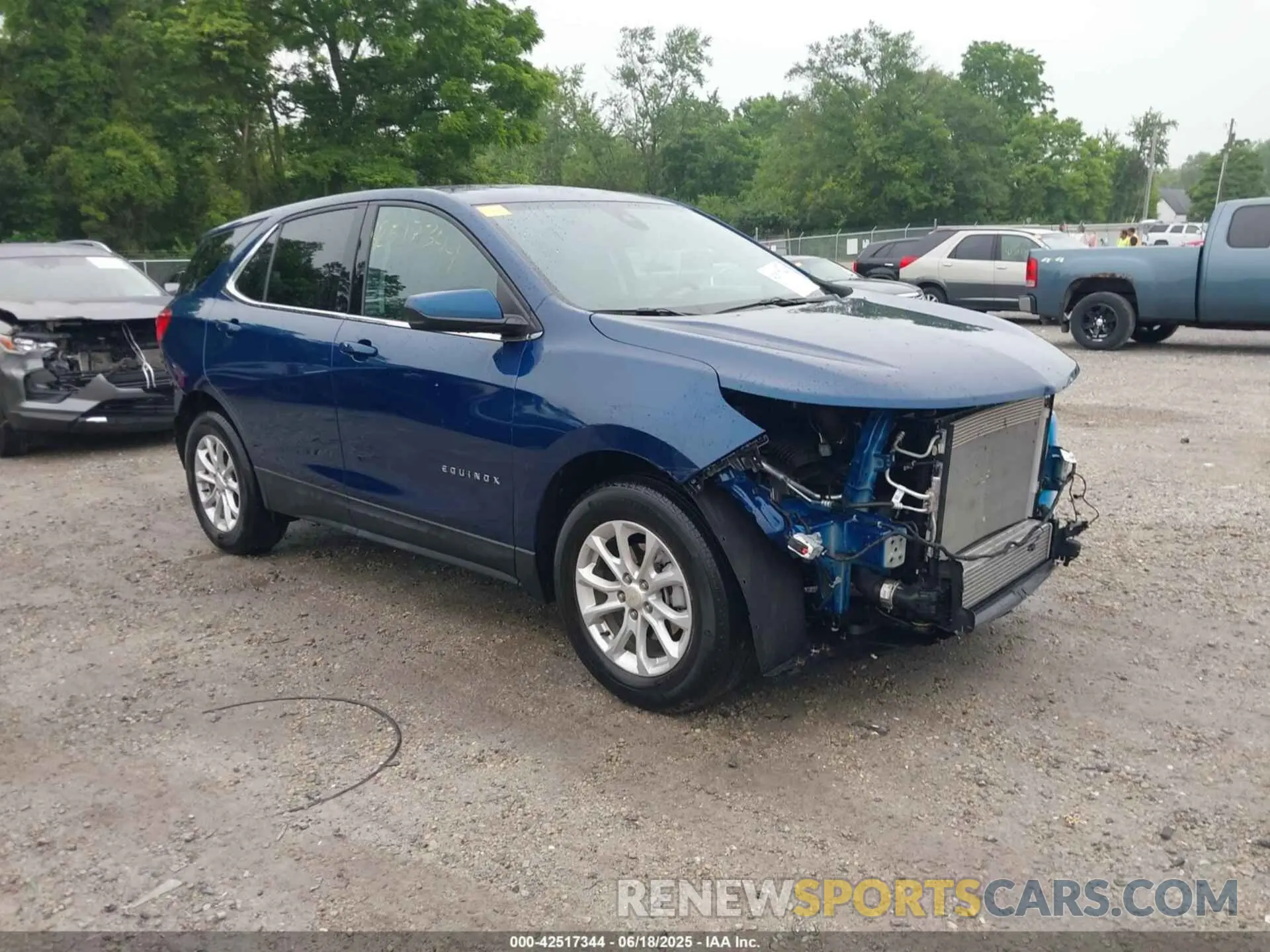 1 Photograph of a damaged car 3GNAXKEV1LL334665 CHEVROLET EQUINOX 2020