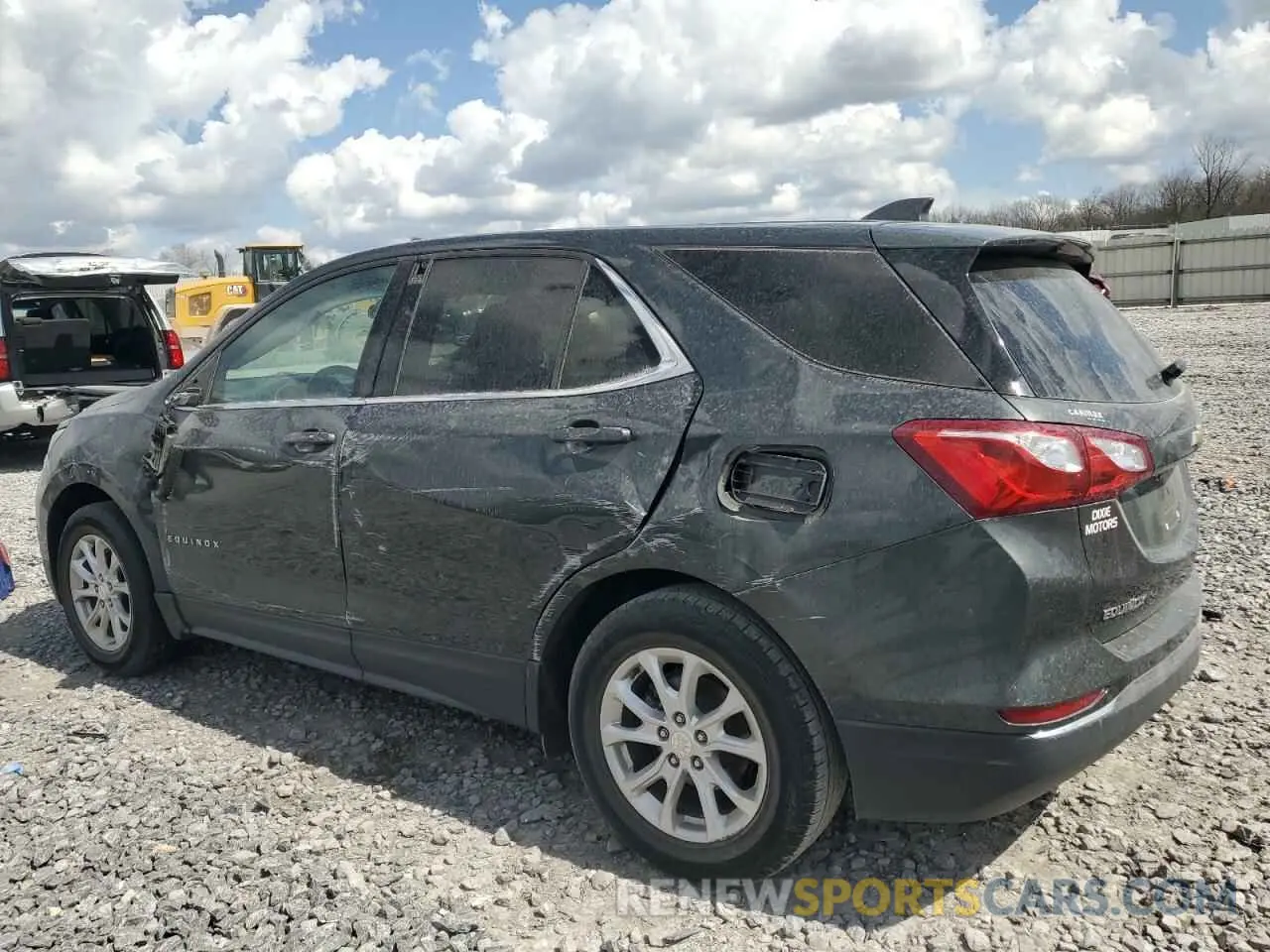 2 Photograph of a damaged car 3GNAXKEV1LS585482 CHEVROLET EQUINOX 2020