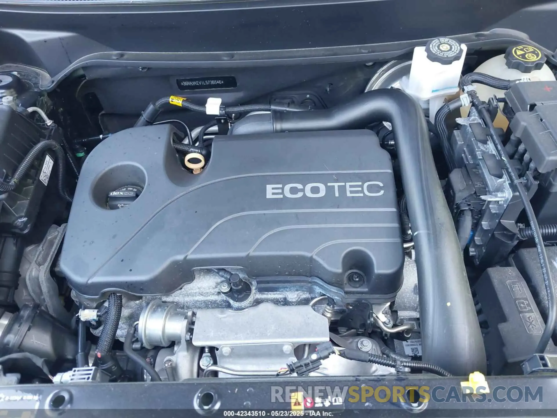 10 Фотография поврежденного автомобиля 3GNAXKEV1LS736546 CHEVROLET EQUINOX 2020