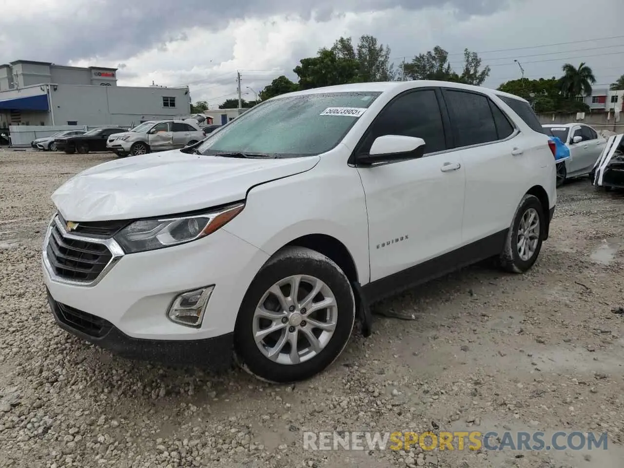 1 Photograph of a damaged car 3GNAXKEV2LS558498 CHEVROLET EQUINOX 2020