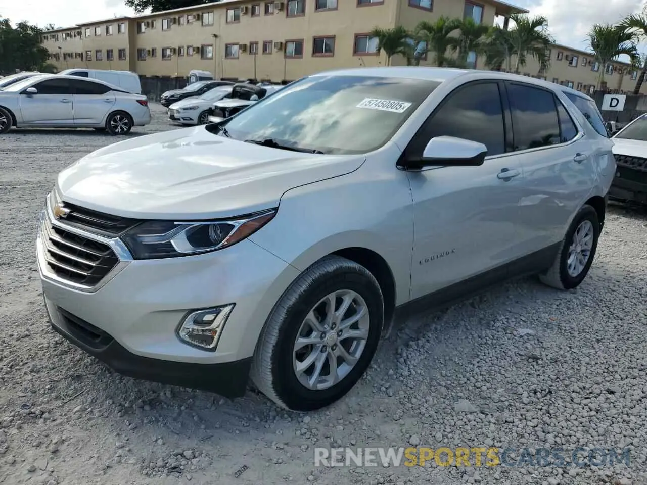 1 Photograph of a damaged car 3GNAXKEV2LS737690 CHEVROLET EQUINOX 2020