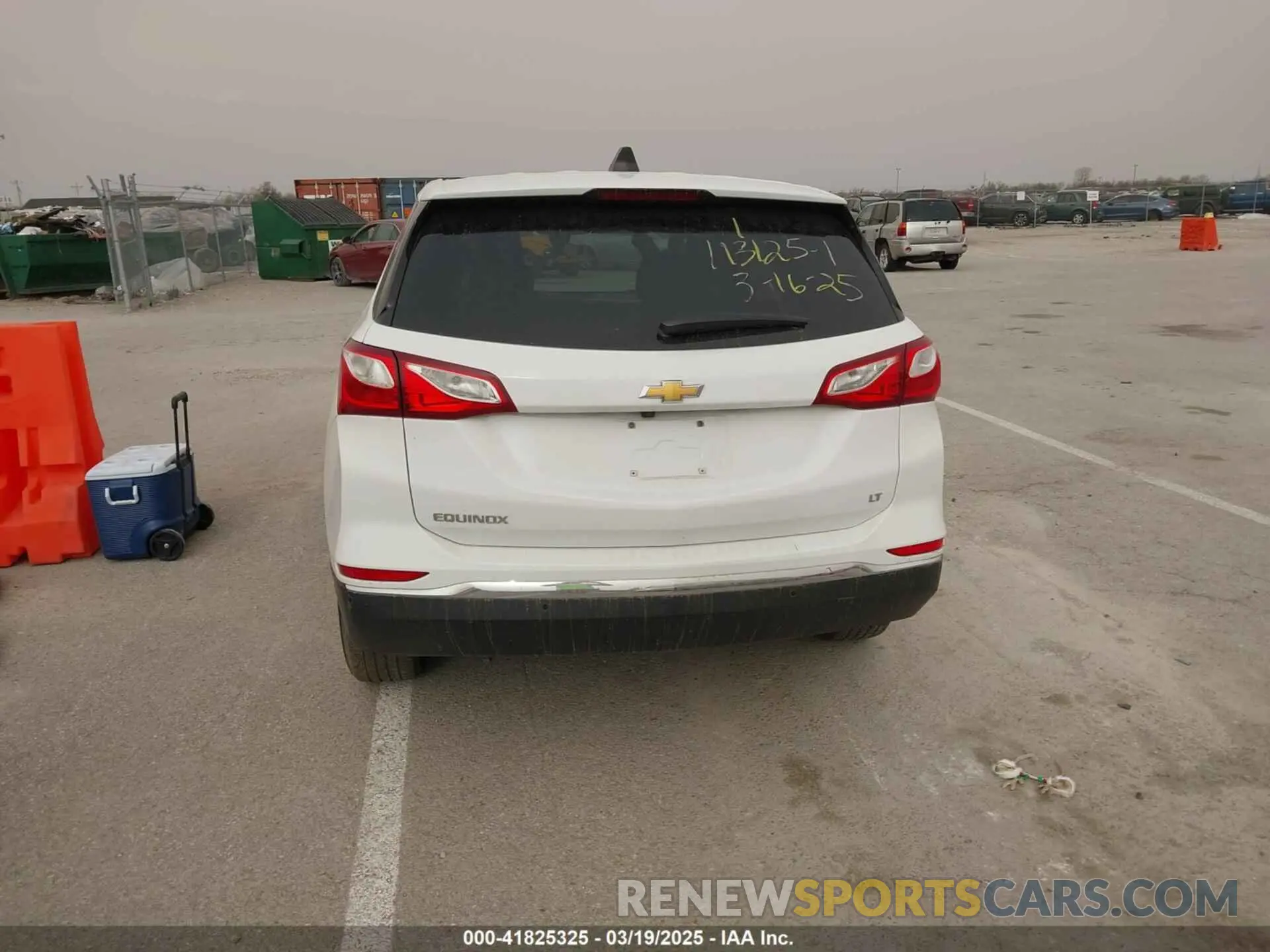 16 Photograph of a damaged car 3GNAXKEV3LL274582 CHEVROLET EQUINOX 2020