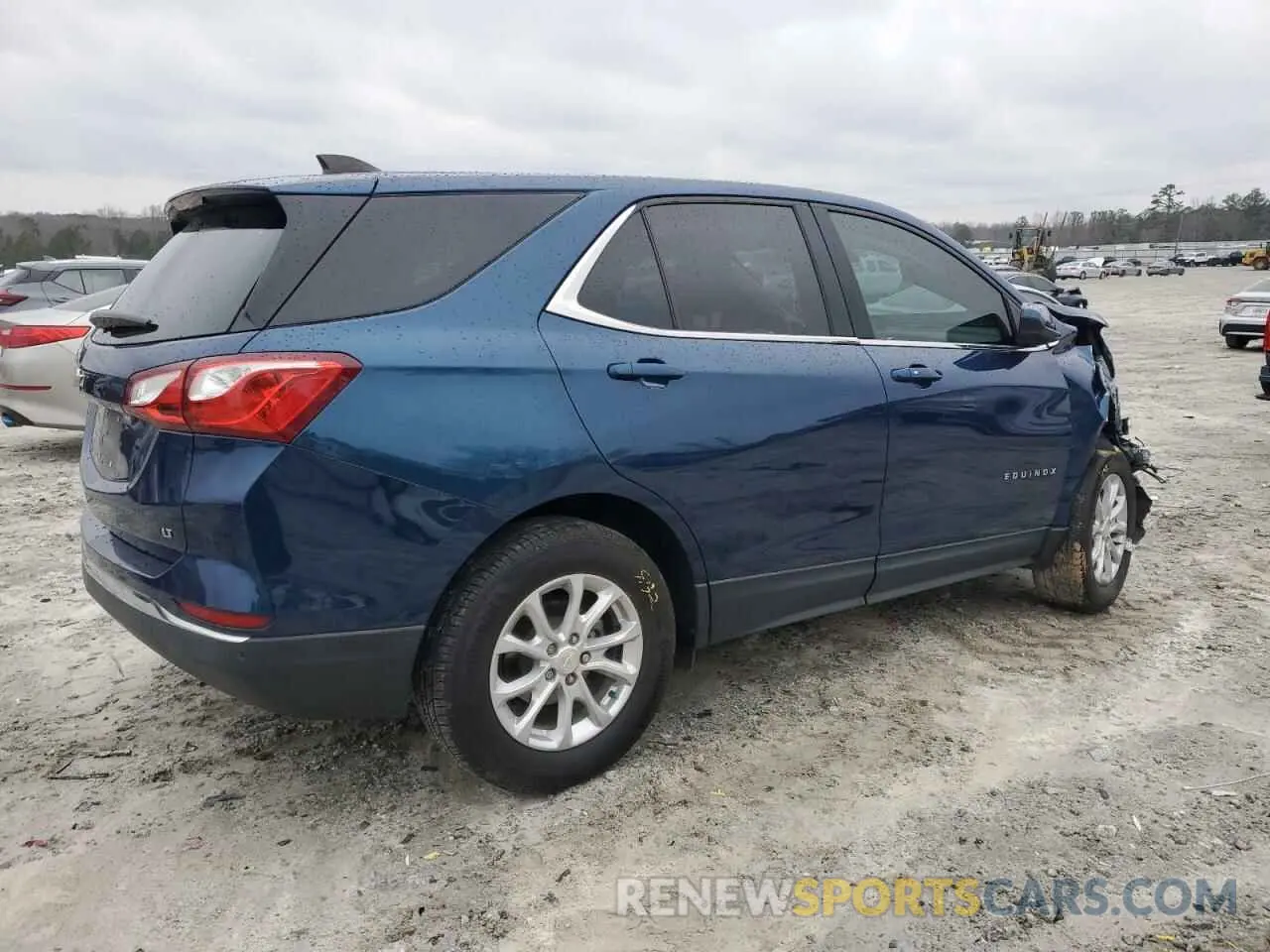 3 Photograph of a damaged car 3GNAXKEV3LL325305 CHEVROLET EQUINOX 2020
