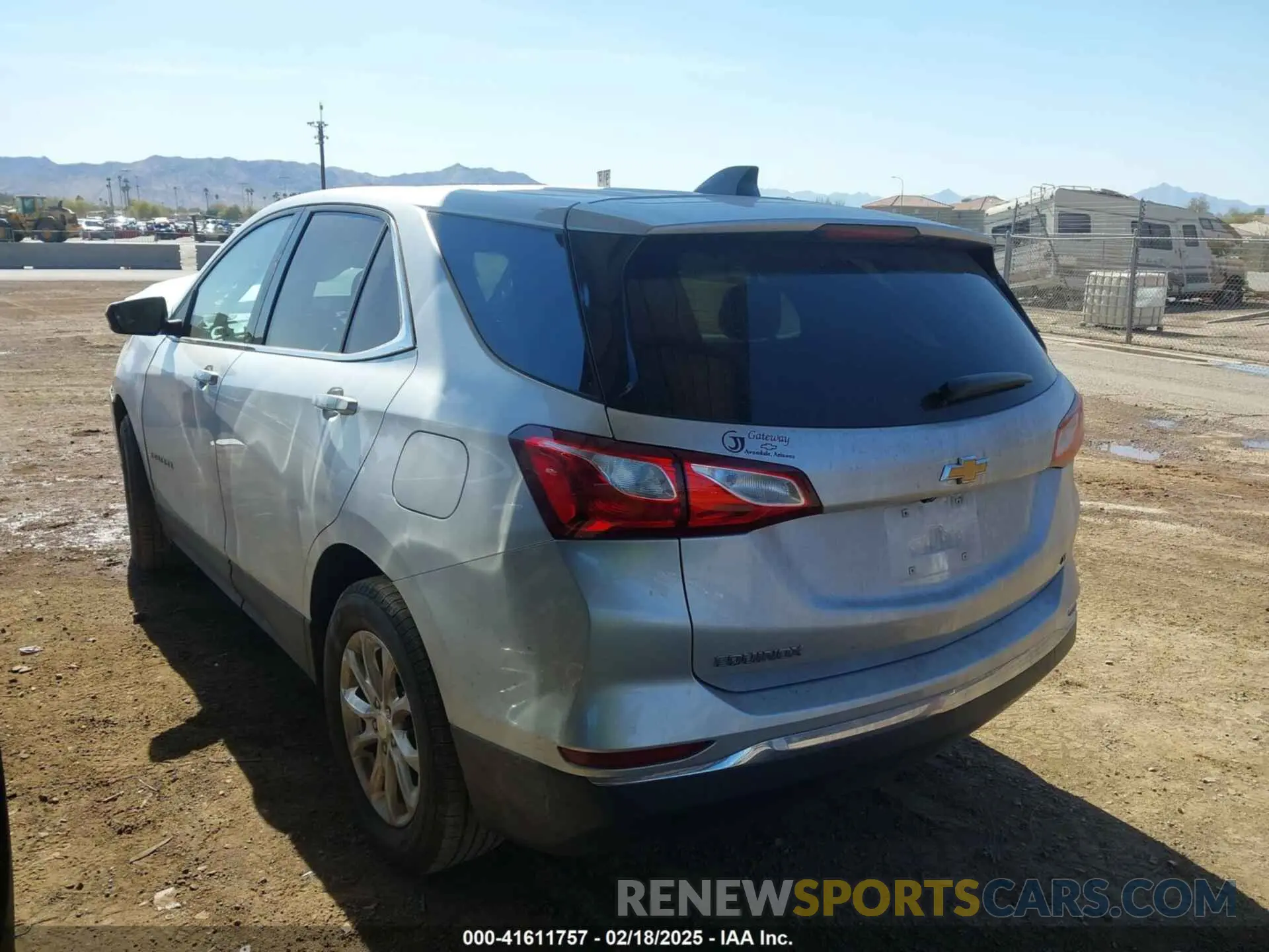 3 Фотография поврежденного автомобиля 3GNAXKEV3LS606963 CHEVROLET EQUINOX 2020