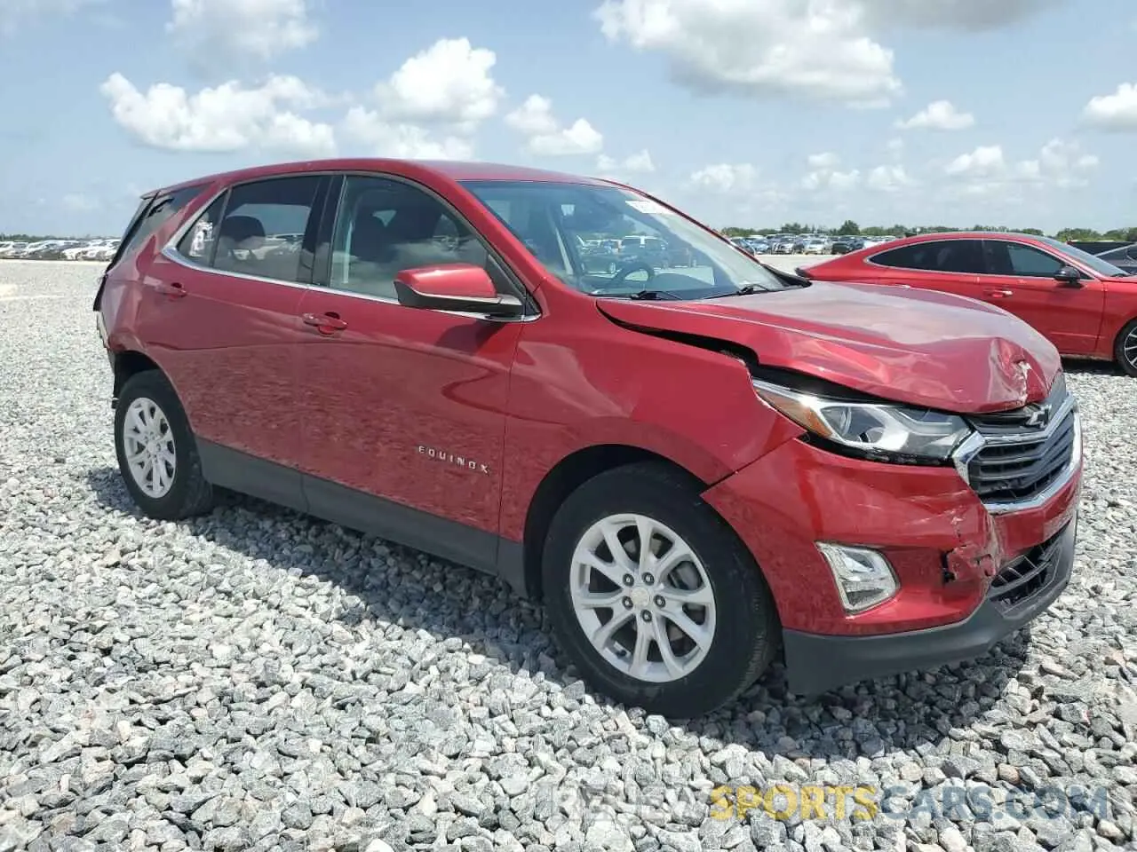 4 Photograph of a damaged car 3GNAXKEV3LS658304 CHEVROLET EQUINOX 2020