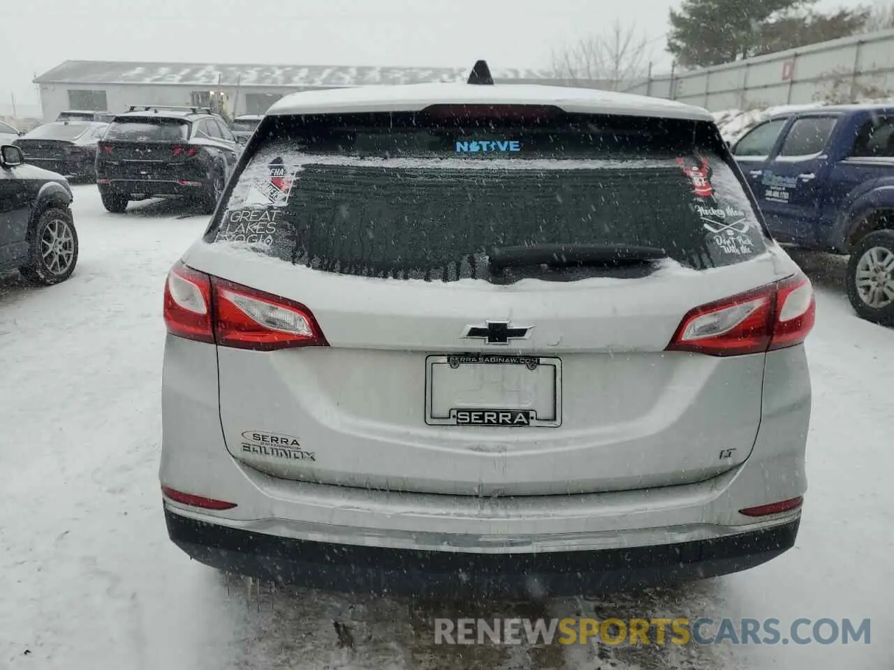 6 Photograph of a damaged car 3GNAXKEV3LS706853 CHEVROLET EQUINOX 2020