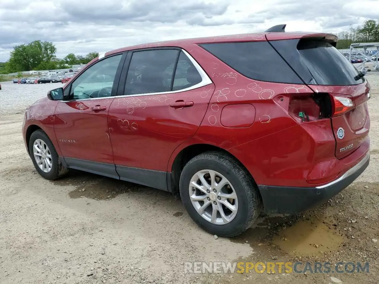 2 Фотография поврежденного автомобиля 3GNAXKEV4LS564366 CHEVROLET EQUINOX 2020