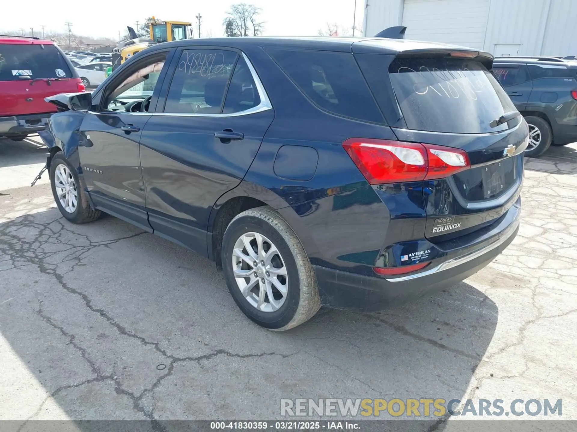 3 Фотография поврежденного автомобиля 3GNAXKEV4LS591809 CHEVROLET EQUINOX 2020
