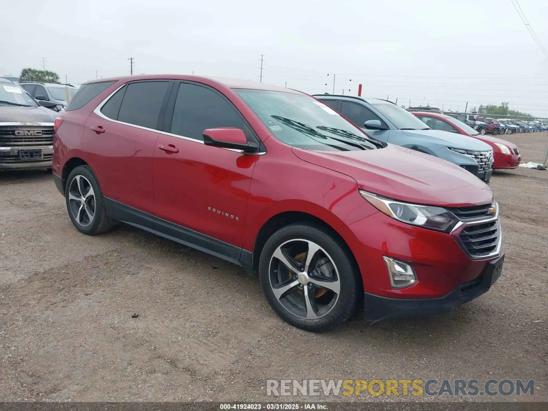 1 Photograph of a damaged car 3GNAXKEV4LS616675 CHEVROLET EQUINOX 2020