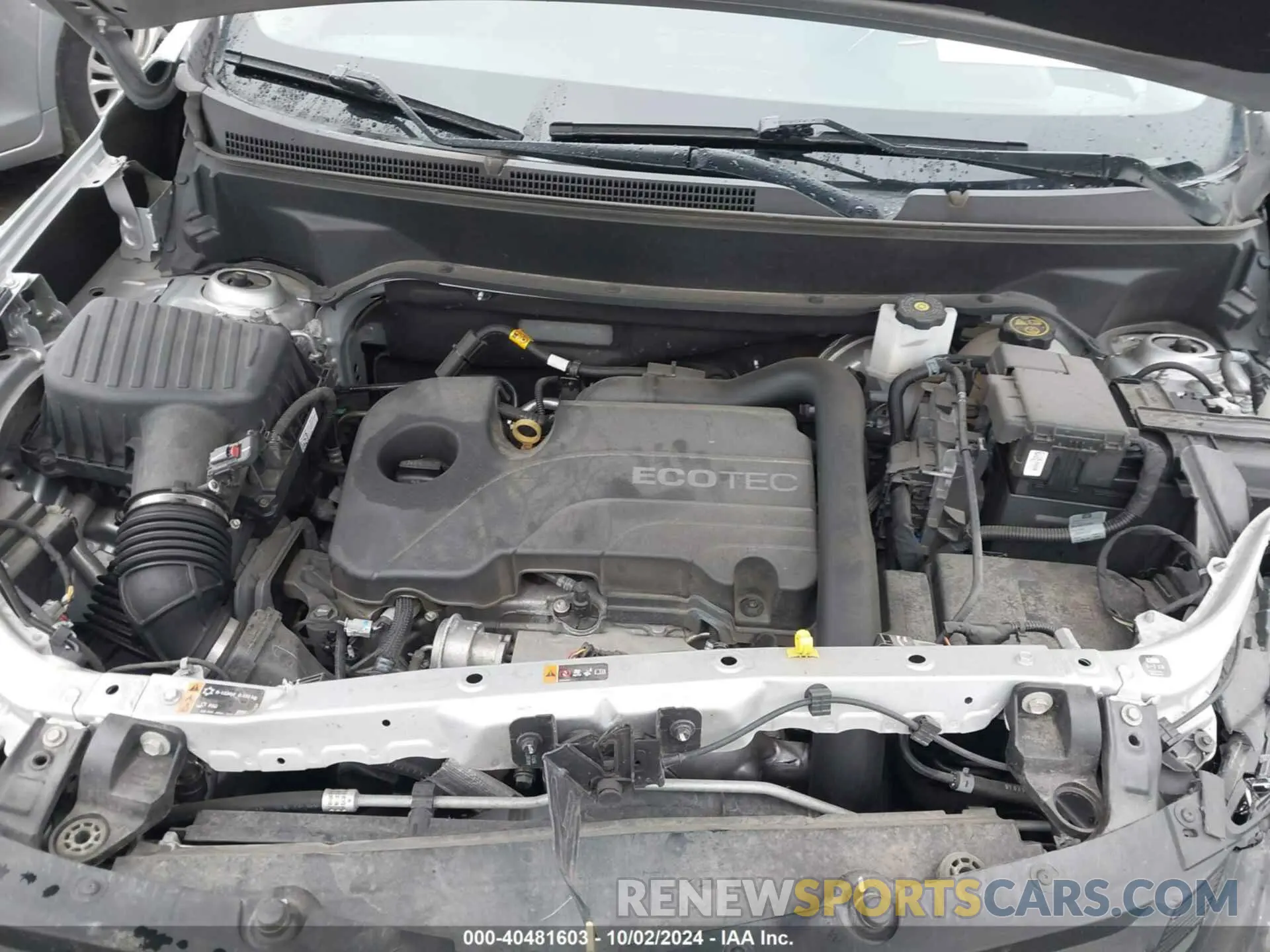 10 Photograph of a damaged car 3GNAXKEV5LL257220 CHEVROLET EQUINOX 2020