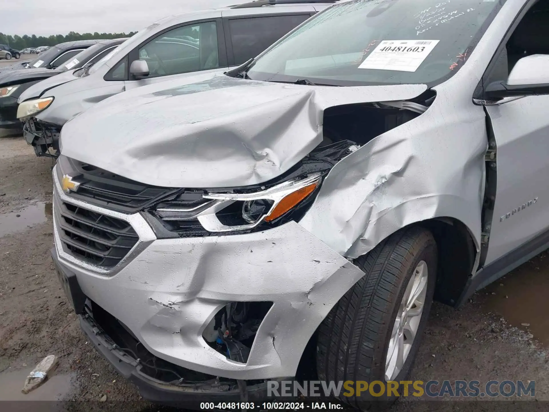 6 Photograph of a damaged car 3GNAXKEV5LL257220 CHEVROLET EQUINOX 2020