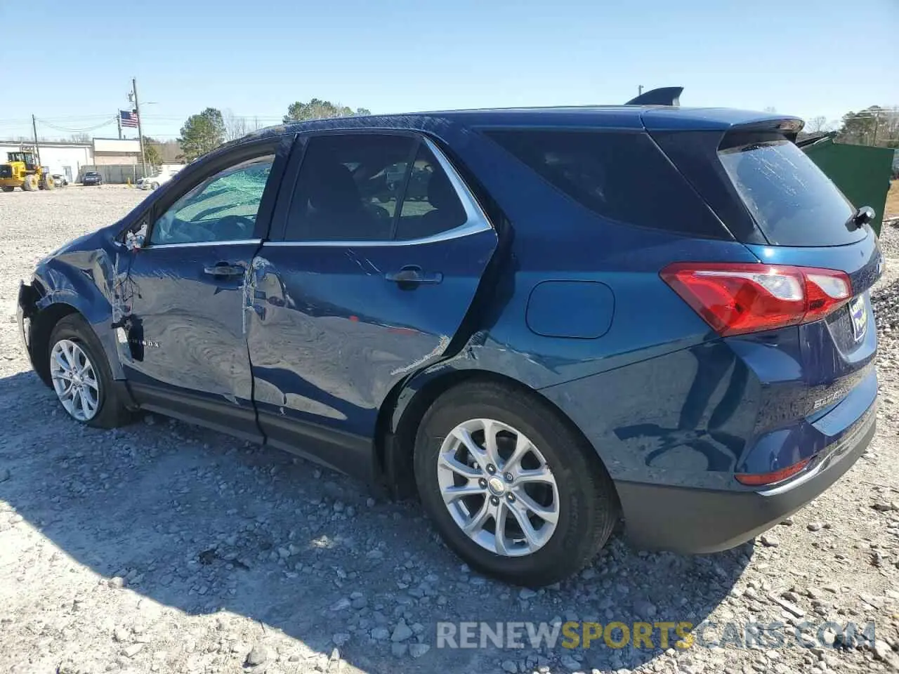 2 Photograph of a damaged car 3GNAXKEV5LL332627 CHEVROLET EQUINOX 2020