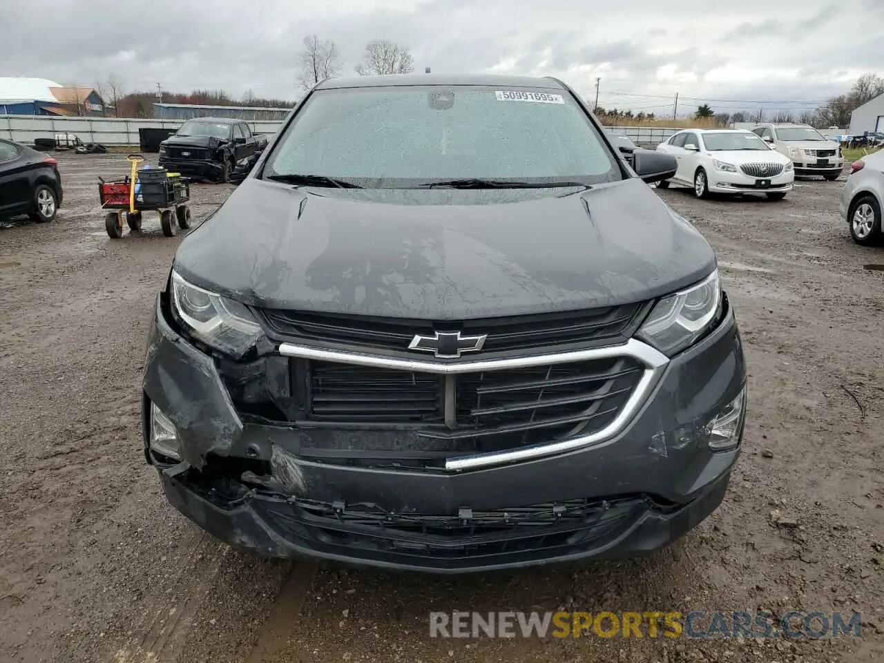 5 Фотография поврежденного автомобиля 3GNAXKEV5LS637177 CHEVROLET EQUINOX 2020