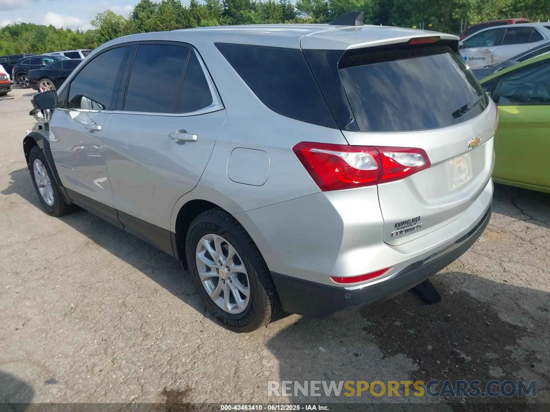 3 Фотография поврежденного автомобиля 3GNAXKEV6LS503049 CHEVROLET EQUINOX 2020