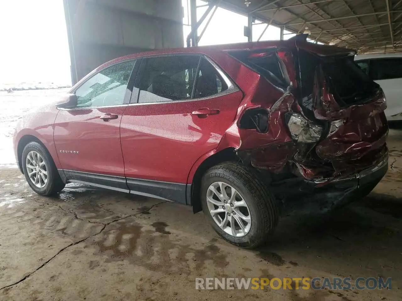 2 Photograph of a damaged car 3GNAXKEV6LS565762 CHEVROLET EQUINOX 2020