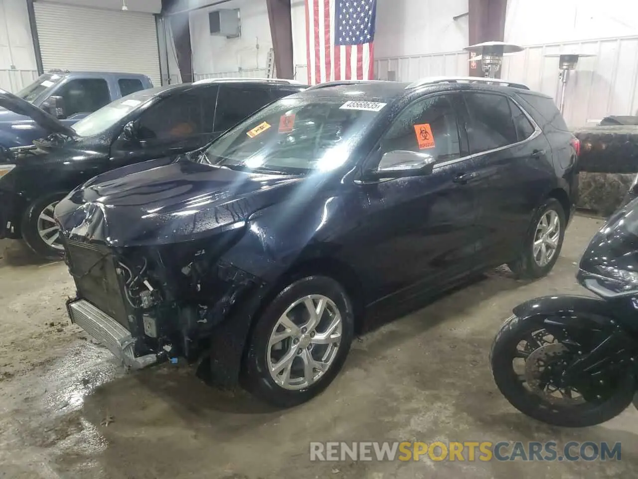 1 Photograph of a damaged car 3GNAXKEV6LS674724 CHEVROLET EQUINOX 2020