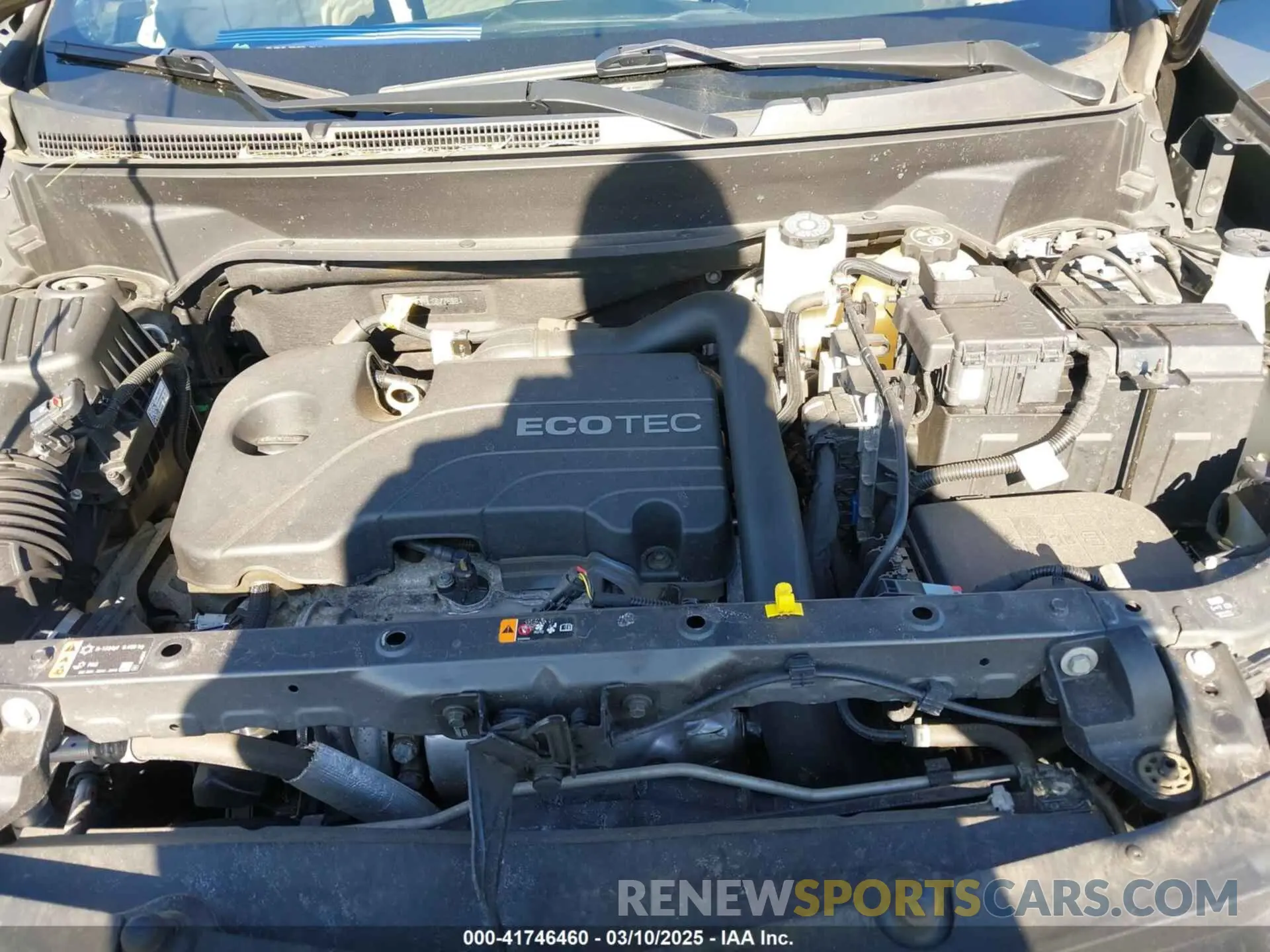 10 Photograph of a damaged car 3GNAXKEV6LS677638 CHEVROLET EQUINOX 2020
