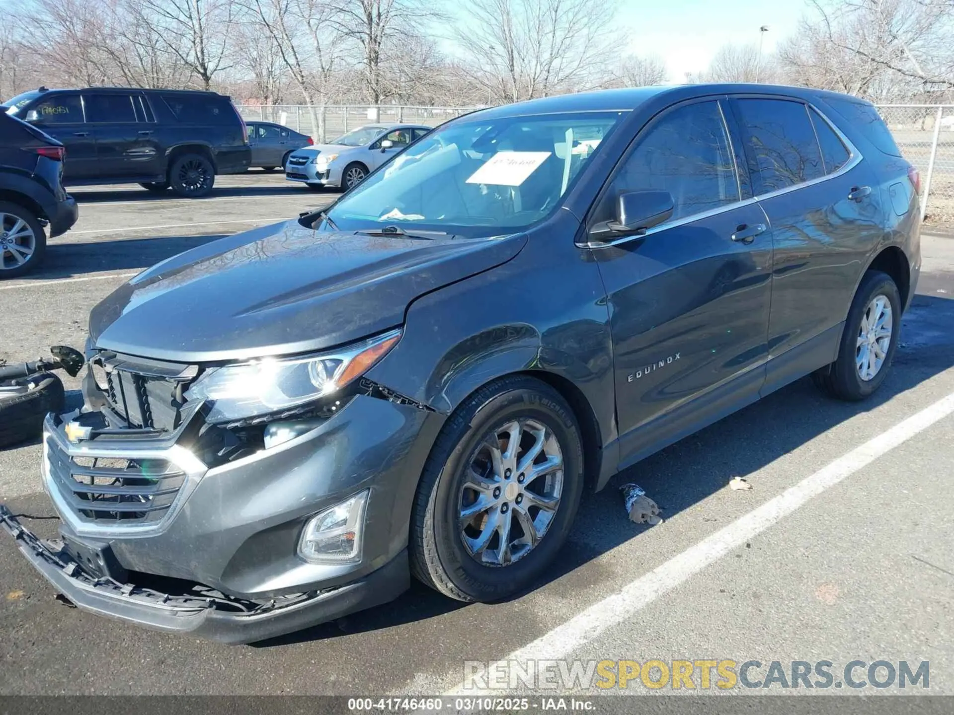 2 Photograph of a damaged car 3GNAXKEV6LS677638 CHEVROLET EQUINOX 2020