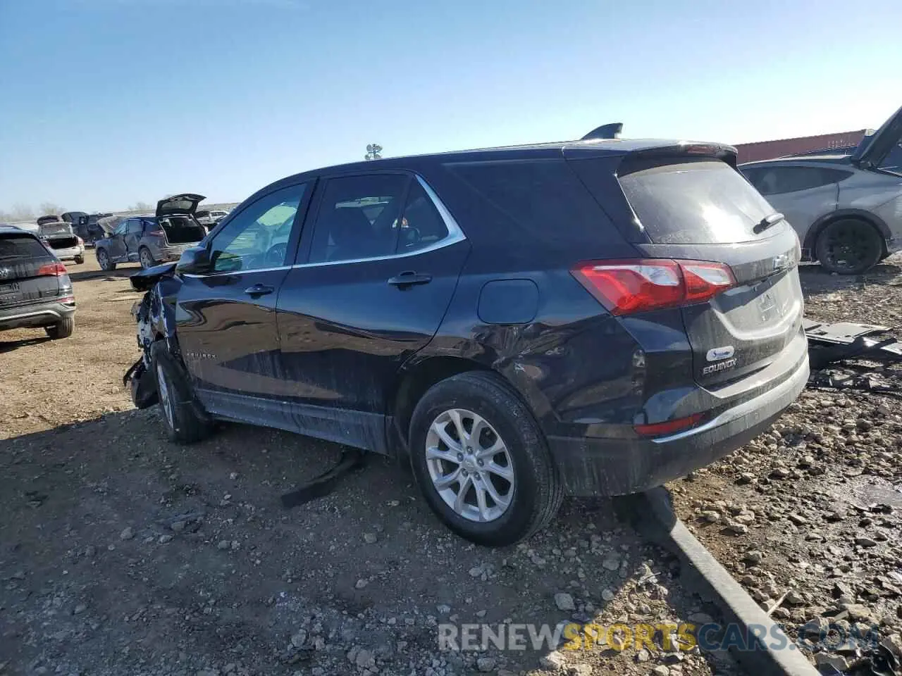 2 Photograph of a damaged car 3GNAXKEV6LS732699 CHEVROLET EQUINOX 2020