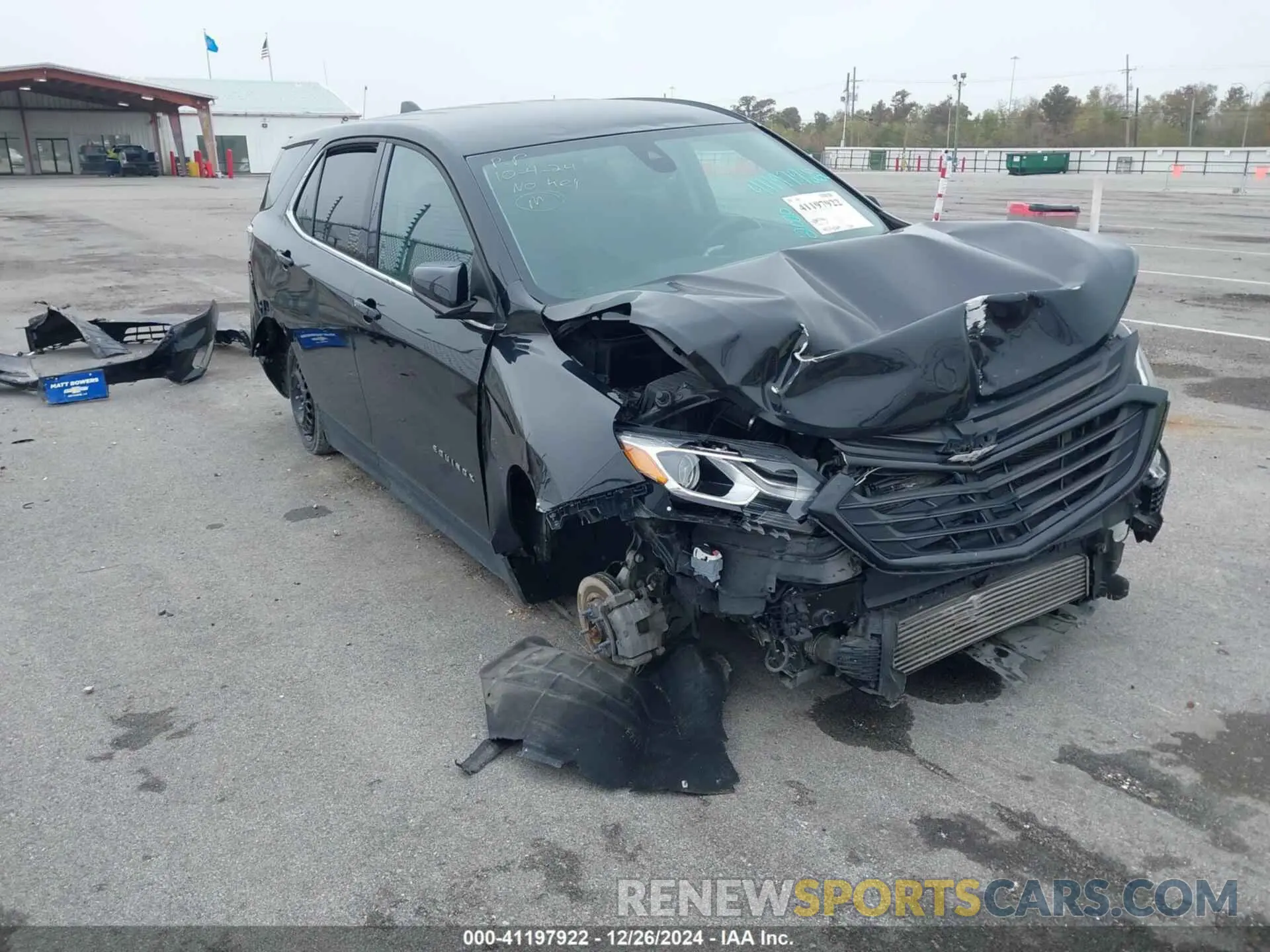 1 Photograph of a damaged car 3GNAXKEV7LL175599 CHEVROLET EQUINOX 2020