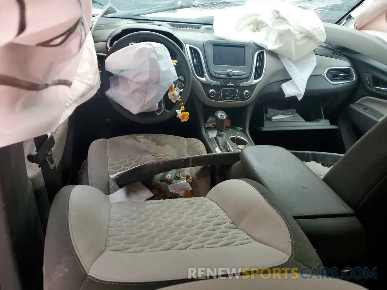 8 Photograph of a damaged car 3GNAXKEV7LS590489 CHEVROLET EQUINOX 2020