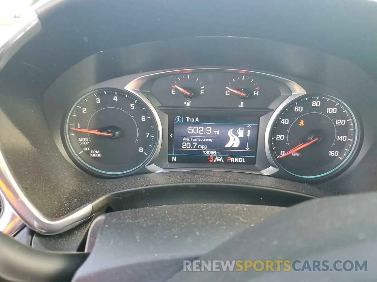 9 Фотография поврежденного автомобиля 3GNAXKEV7LS592176 CHEVROLET EQUINOX 2020