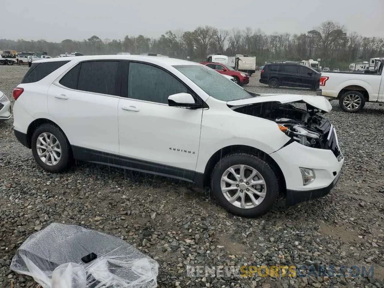 4 Photograph of a damaged car 3GNAXKEV7LS630621 CHEVROLET EQUINOX 2020