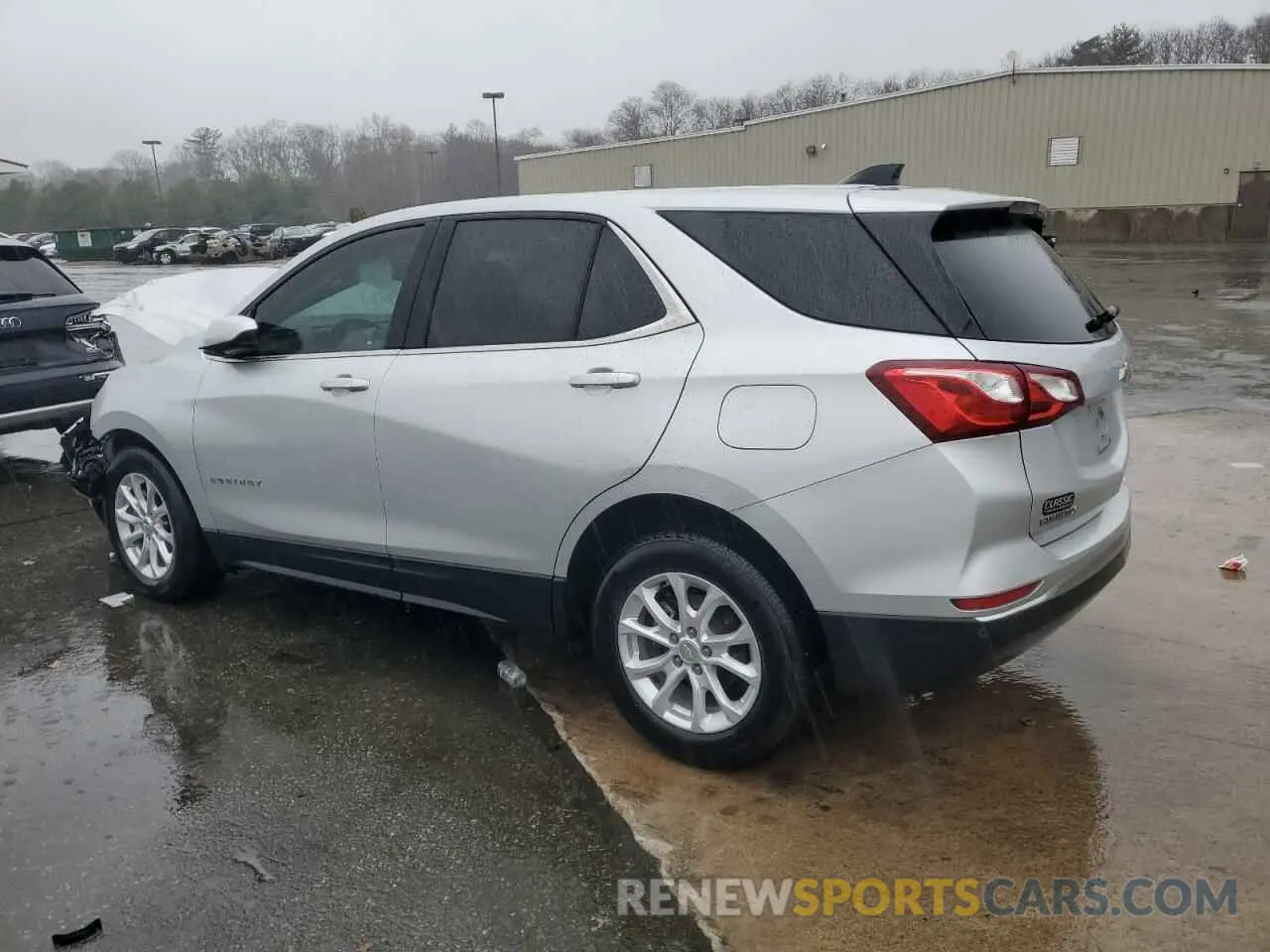 2 Photograph of a damaged car 3GNAXKEV7LS699986 CHEVROLET EQUINOX 2020