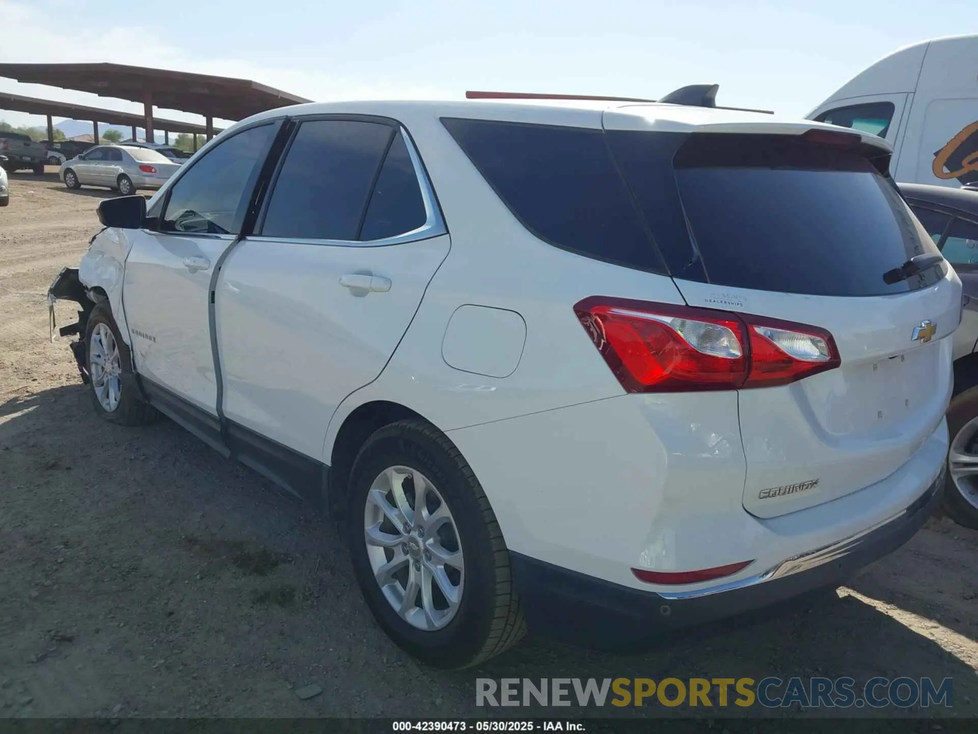 3 Фотография поврежденного автомобиля 3GNAXKEV7LS701445 CHEVROLET EQUINOX 2020