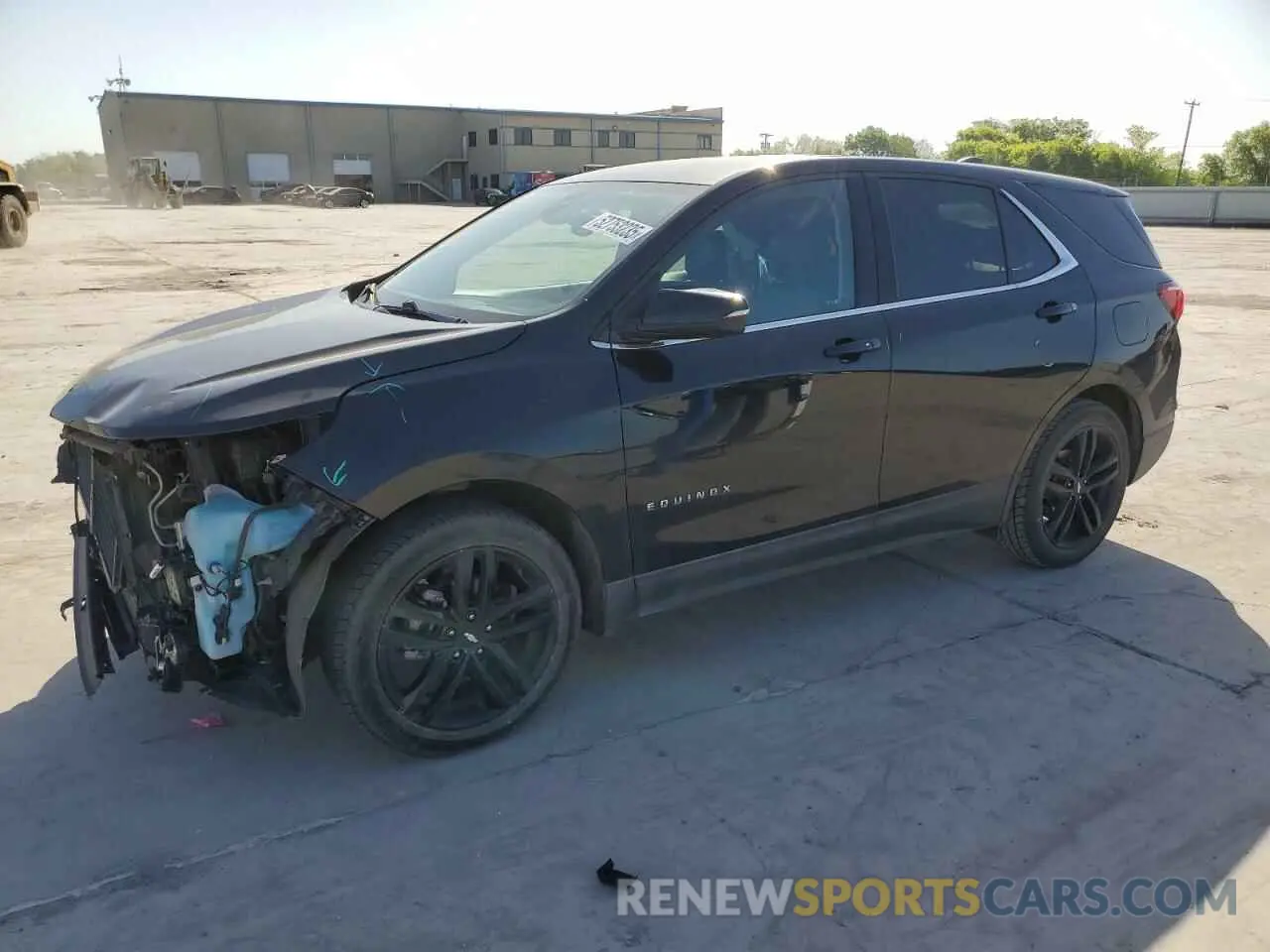 1 Photograph of a damaged car 3GNAXKEV8LL169889 CHEVROLET EQUINOX 2020