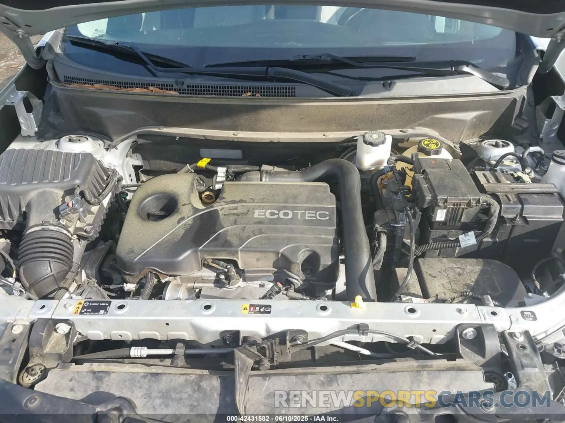 10 Photograph of a damaged car 3GNAXKEV8LL264954 CHEVROLET EQUINOX 2020