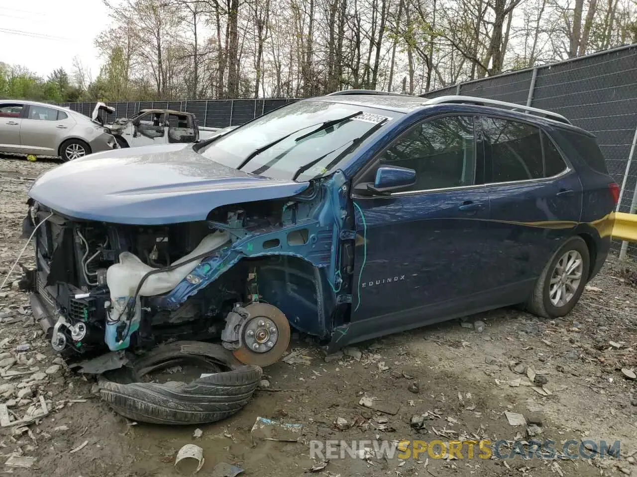 1 Photograph of a damaged car 3GNAXKEV8LL316602 CHEVROLET EQUINOX 2020