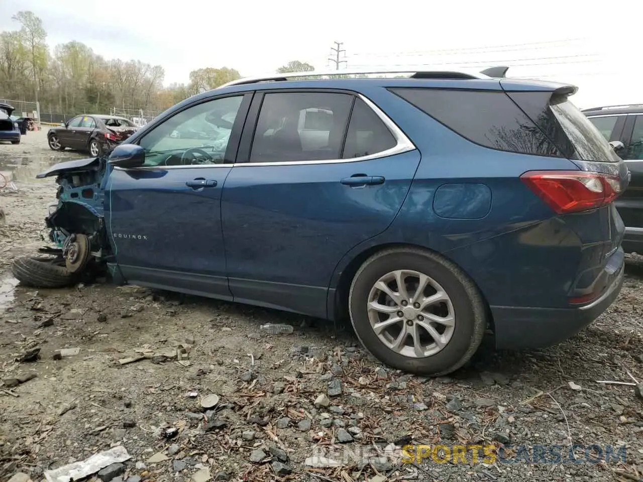 2 Photograph of a damaged car 3GNAXKEV8LL316602 CHEVROLET EQUINOX 2020