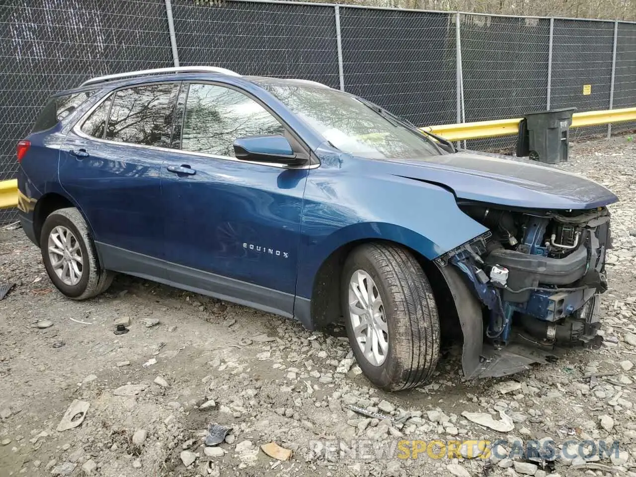 4 Photograph of a damaged car 3GNAXKEV8LL316602 CHEVROLET EQUINOX 2020
