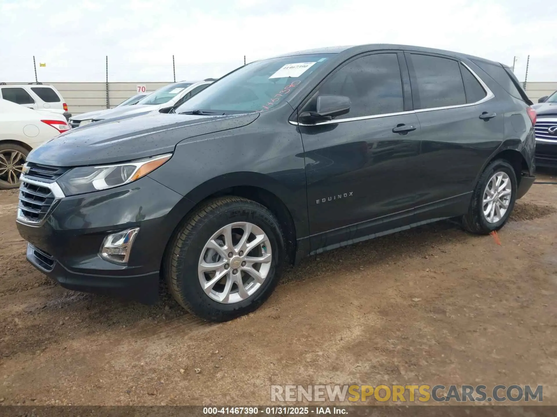 2 Фотография поврежденного автомобиля 3GNAXKEV8LS535971 CHEVROLET EQUINOX 2020