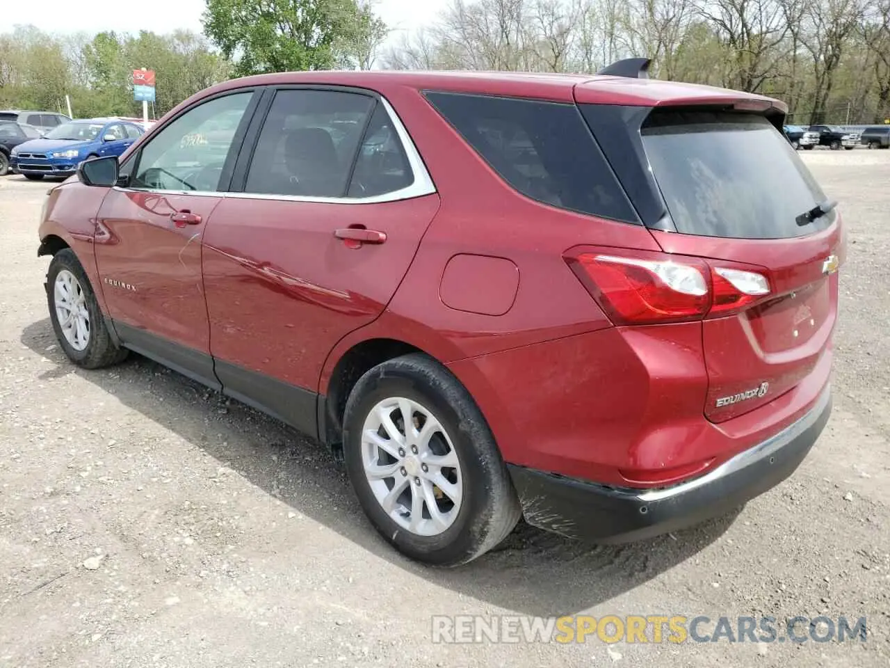 3 Photograph of a damaged car 3GNAXKEV8LS614265 CHEVROLET EQUINOX 2020