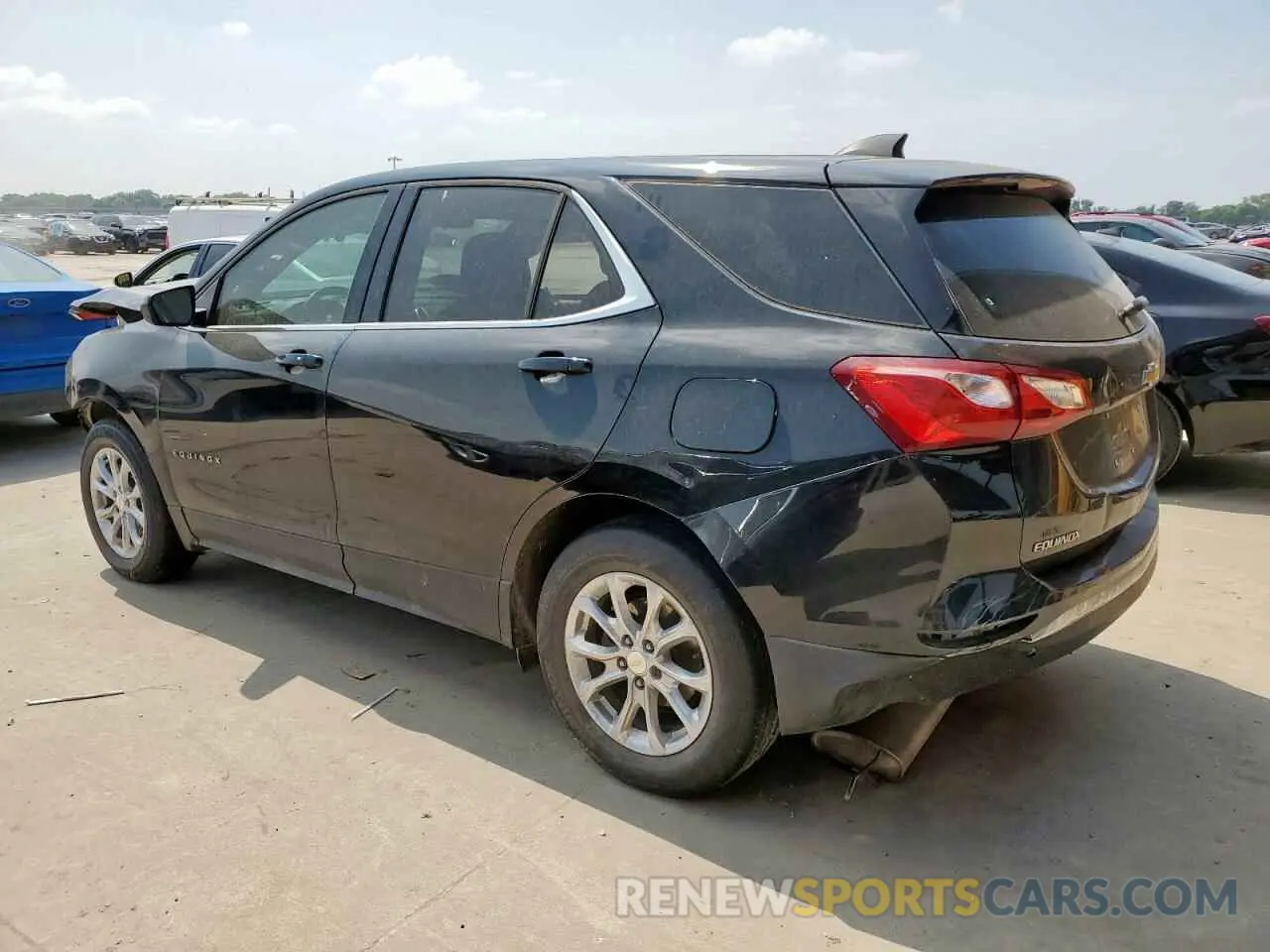 2 Фотография поврежденного автомобиля 3GNAXKEV9LL151837 CHEVROLET EQUINOX 2020