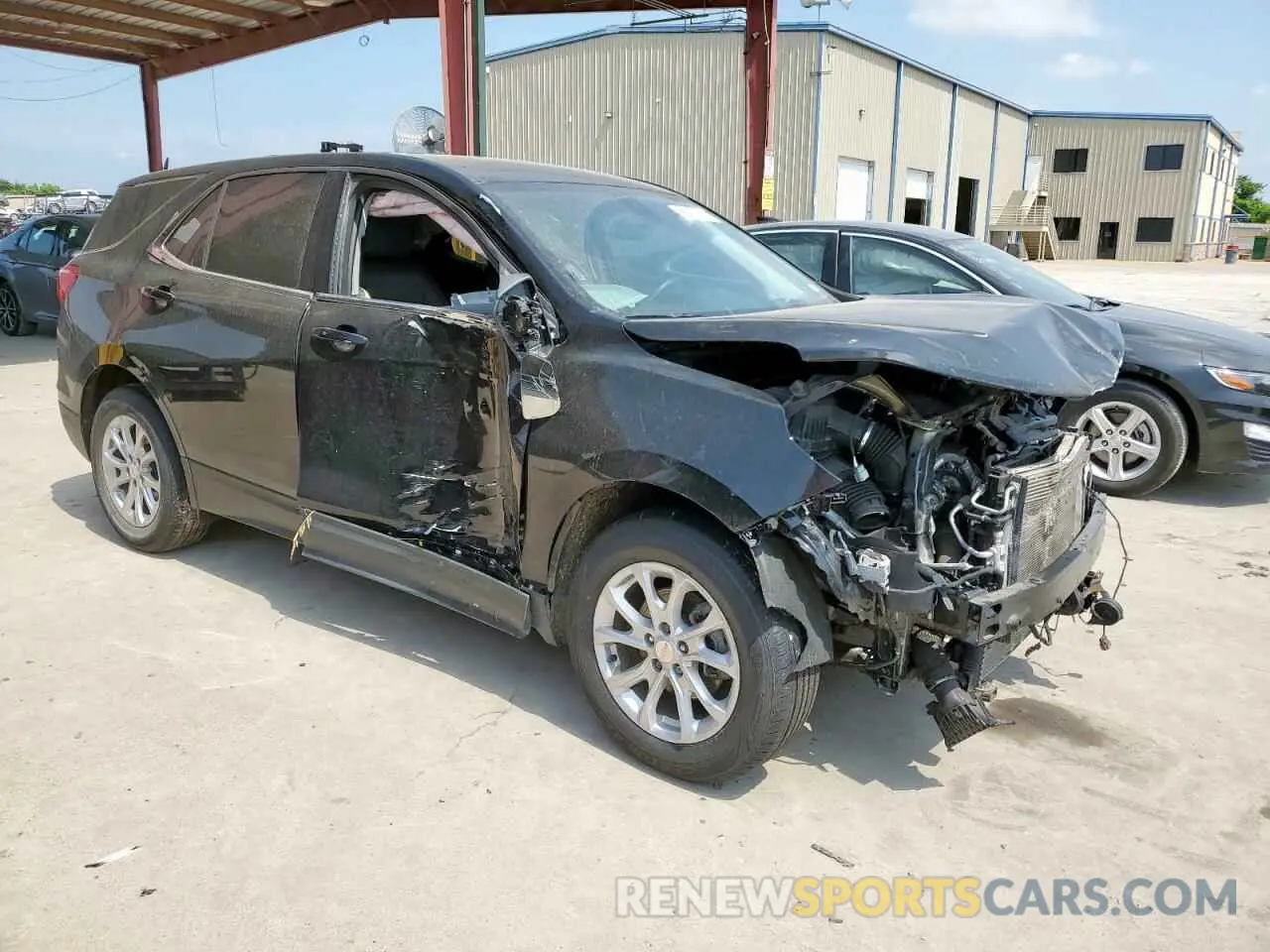 4 Фотография поврежденного автомобиля 3GNAXKEV9LL151837 CHEVROLET EQUINOX 2020