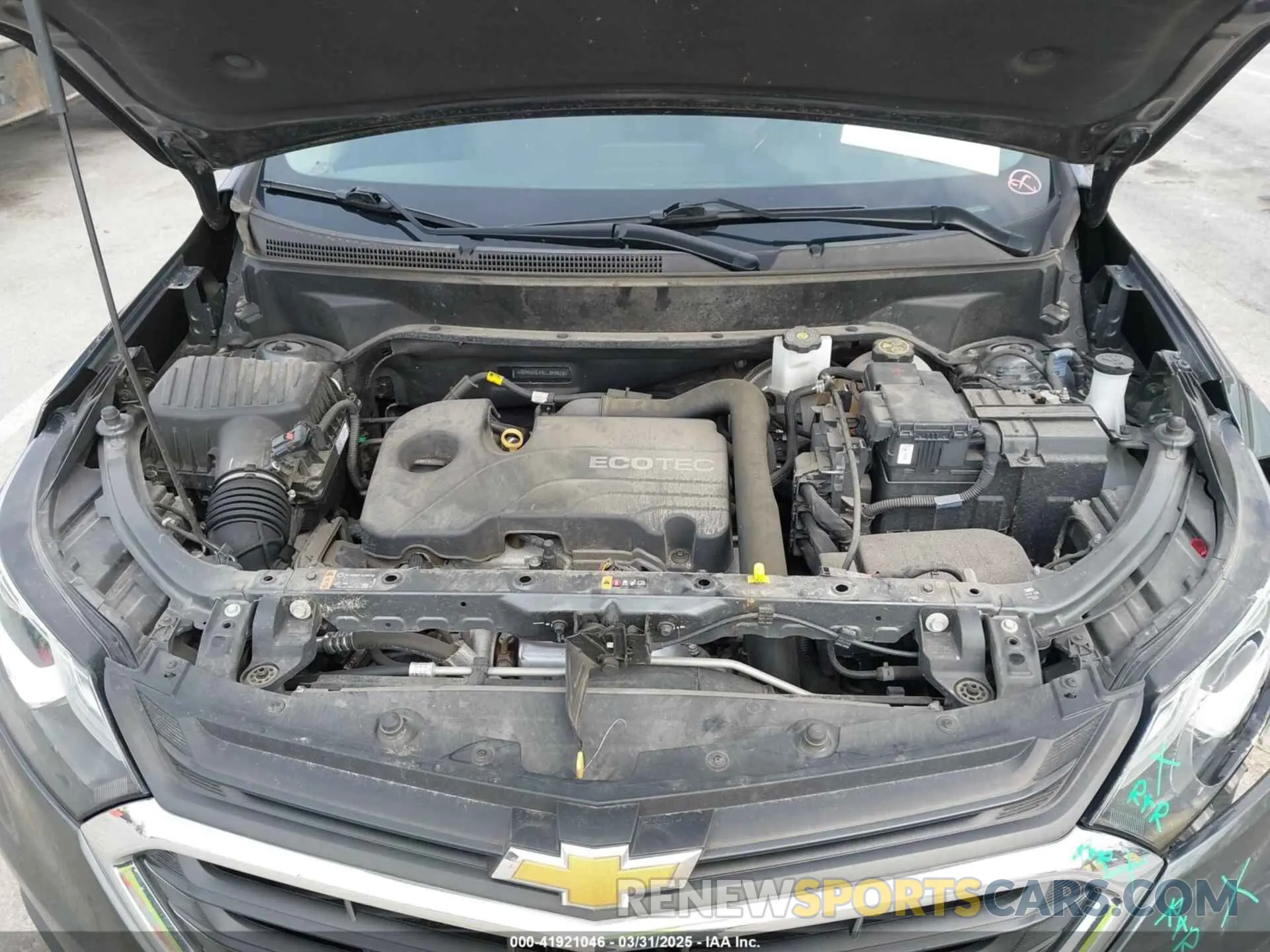 10 Фотография поврежденного автомобиля 3GNAXKEV9LL343923 CHEVROLET EQUINOX 2020
