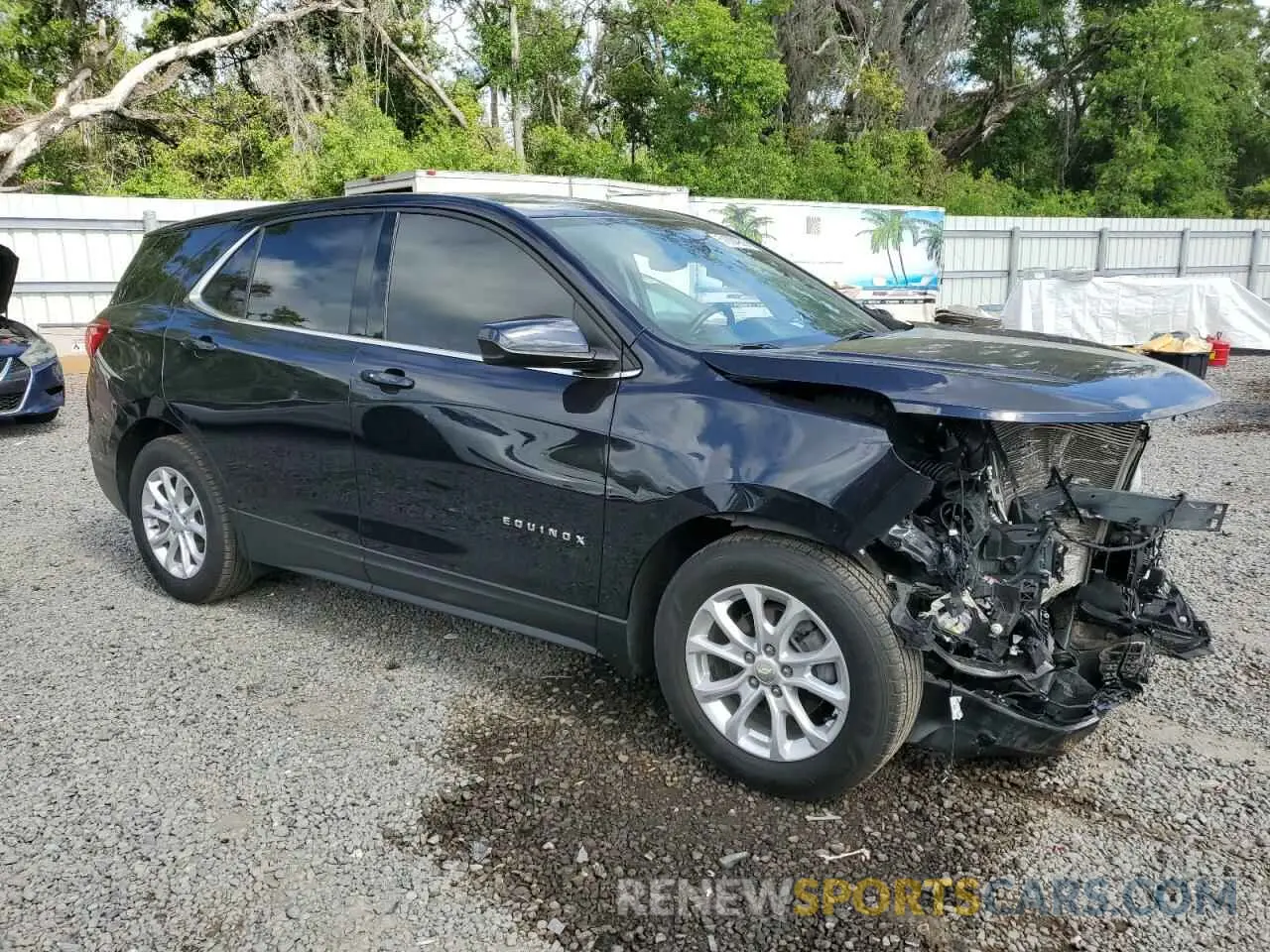 4 Photograph of a damaged car 3GNAXKEV9LS509282 CHEVROLET EQUINOX 2020