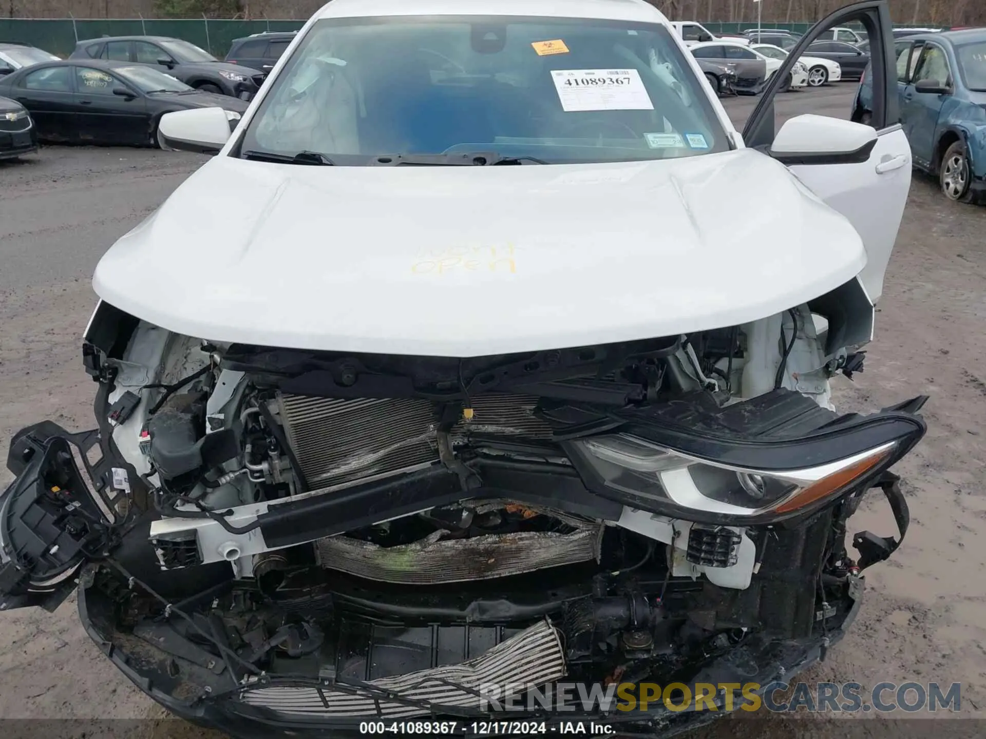 10 Photograph of a damaged car 3GNAXKEV9LS540354 CHEVROLET EQUINOX 2020