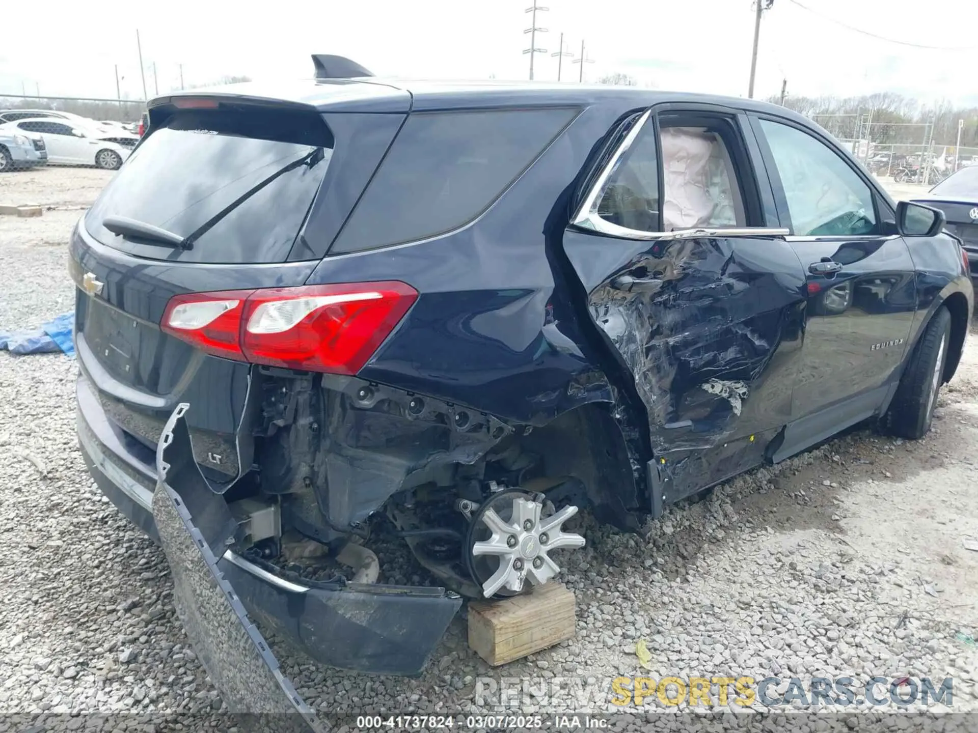 6 Photograph of a damaged car 3GNAXKEV9LS585648 CHEVROLET EQUINOX 2020