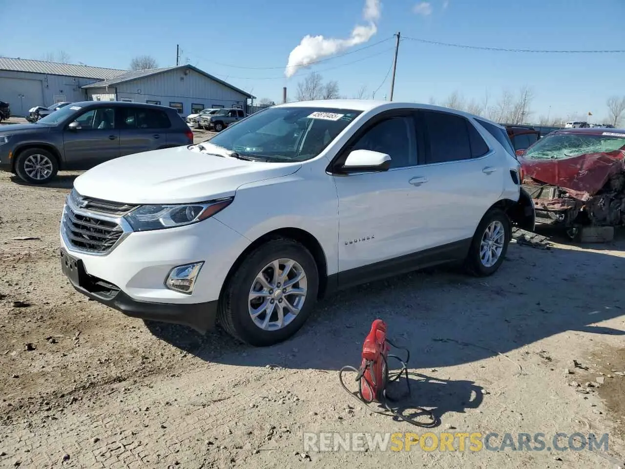 1 Photograph of a damaged car 3GNAXKEV9LS662390 CHEVROLET EQUINOX 2020