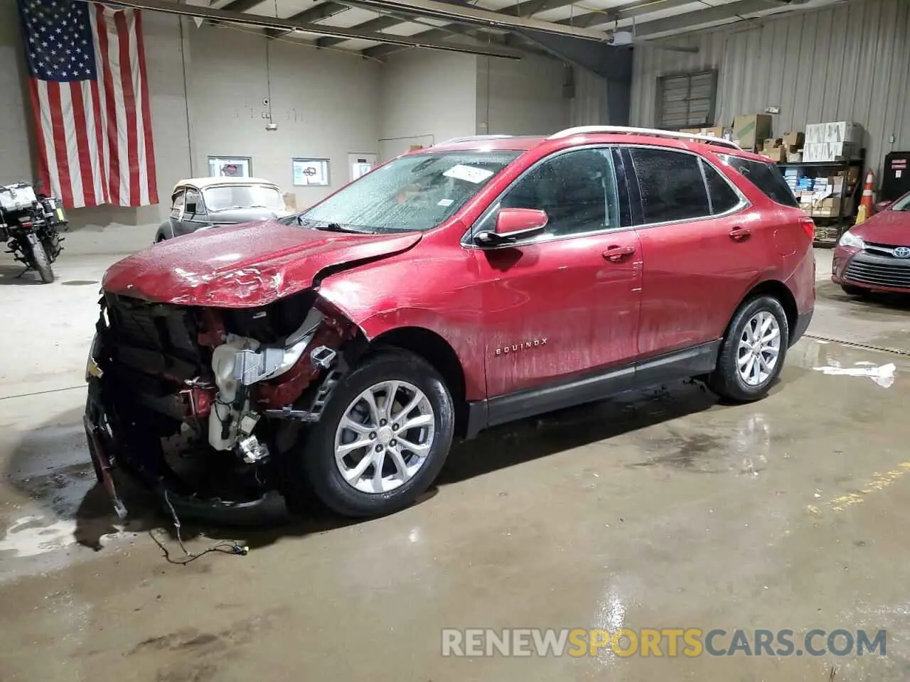 1 Photograph of a damaged car 3GNAXKEVXLS520954 CHEVROLET EQUINOX 2020