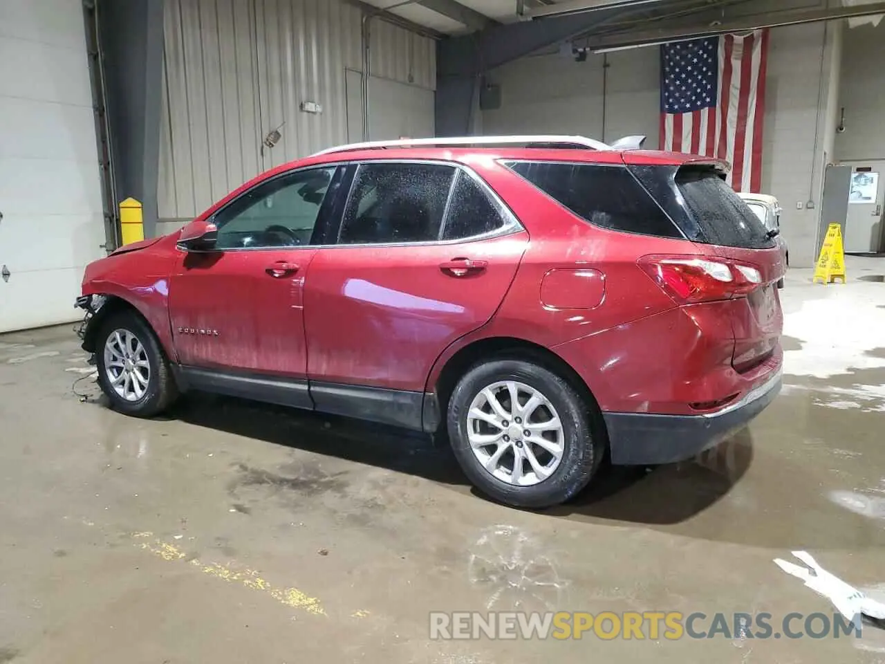 2 Photograph of a damaged car 3GNAXKEVXLS520954 CHEVROLET EQUINOX 2020