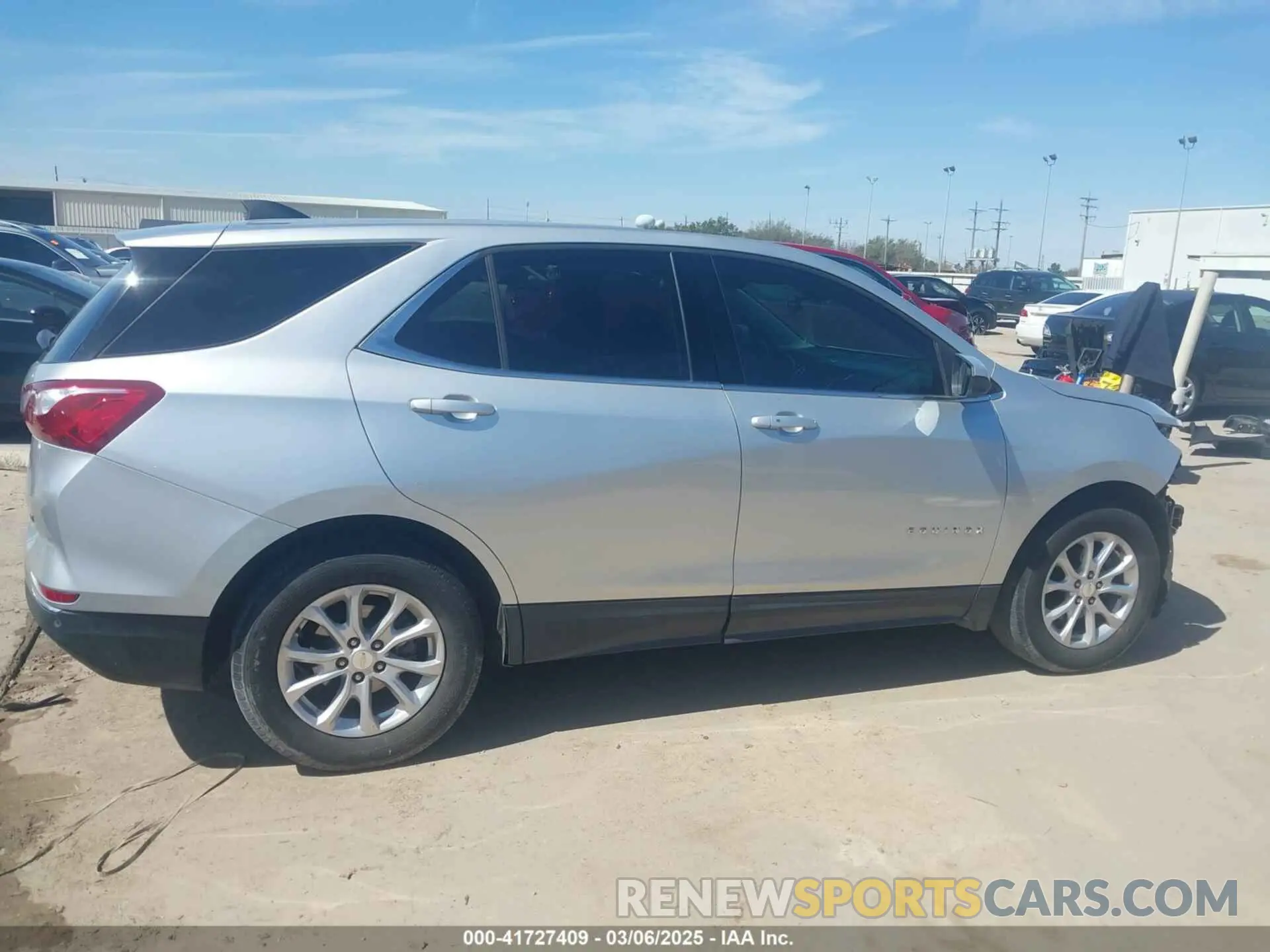 14 Photograph of a damaged car 3GNAXKEVXLS576599 CHEVROLET EQUINOX 2020